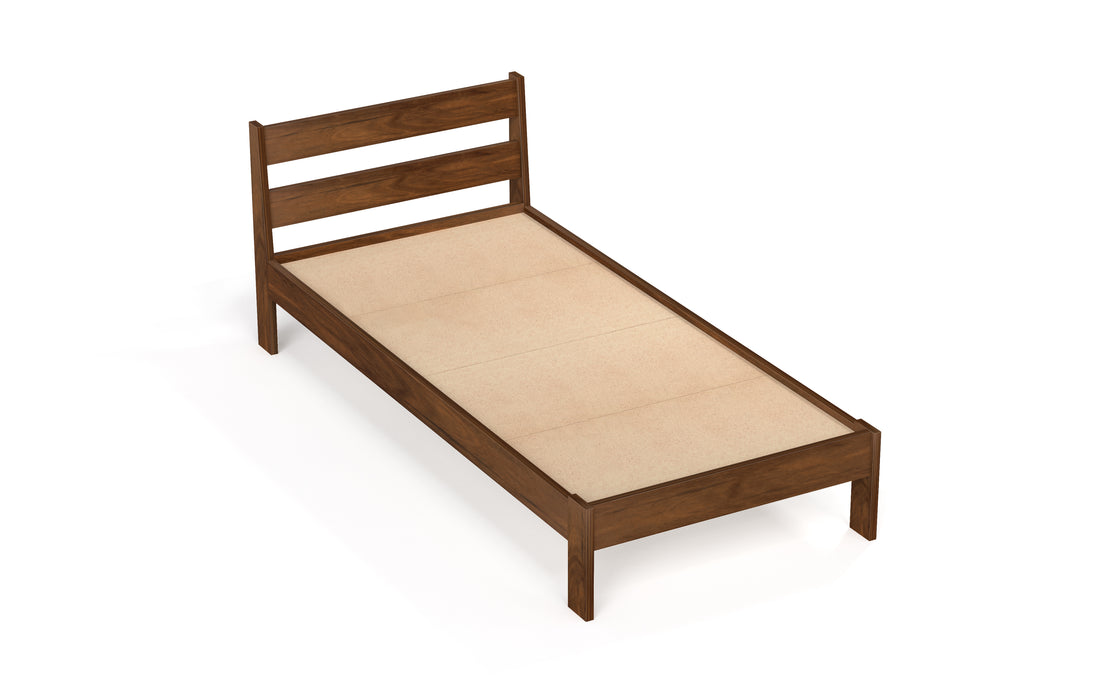 Roverb Engineered Wood Single Bed Without Storage Box for Bedroom