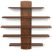 Caselle Display Shelf (5 Shelves) |Maple