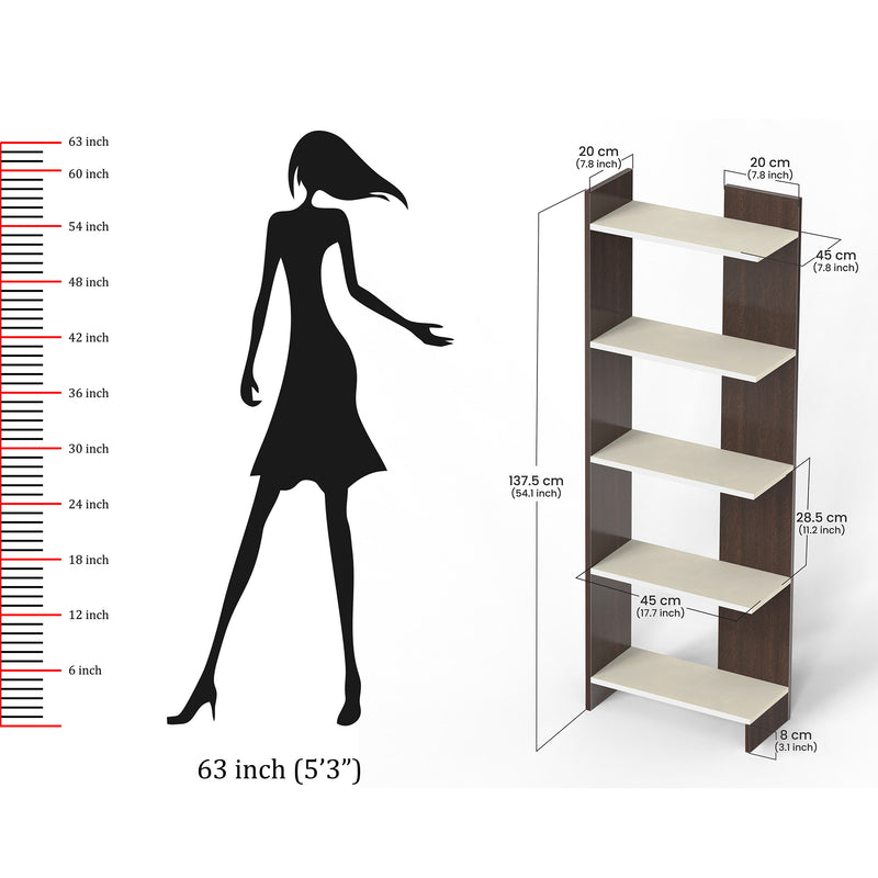 Lagoon Bookshelf |Wenge