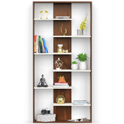 Maxelle Bookshelf (Large) |Maple & White