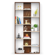 Maxelle Bookshelf (Large) |Maple & Ivory
