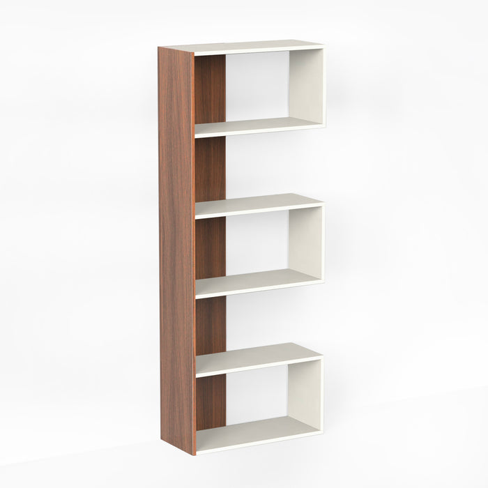 Novebuk Bookshelf (Premyrr range, Walnut & Frosty)
