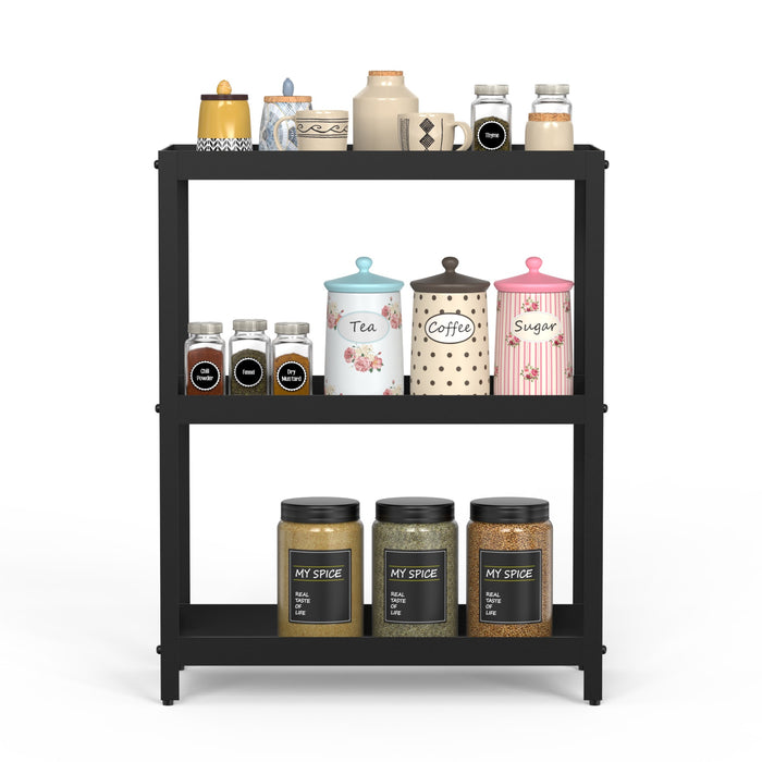 Greta Metal Spice Masala Rack Shelf Stand Organizer/Spice Bottle Display Rack & Cup Stand for Home & Kitchen, DIY (Do it Yourself)