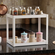 Spyro Metal Spice Rack |European Oak