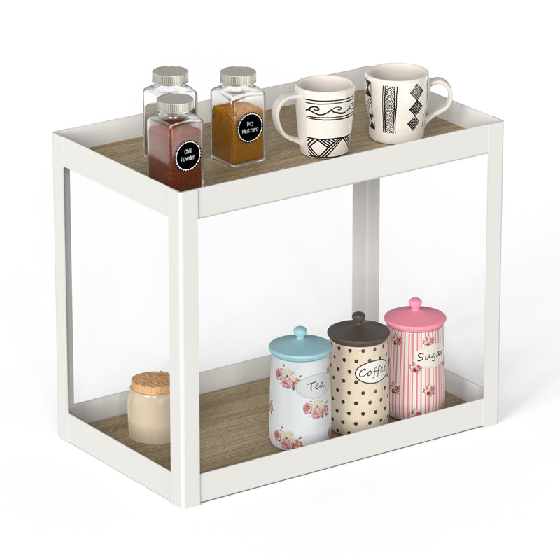 Spyro Metal Spice Rack |European Oak