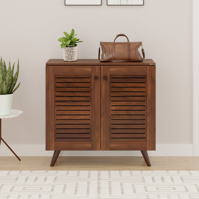 Carlem 2 Doors Shoe Rack Cabinet |Maple