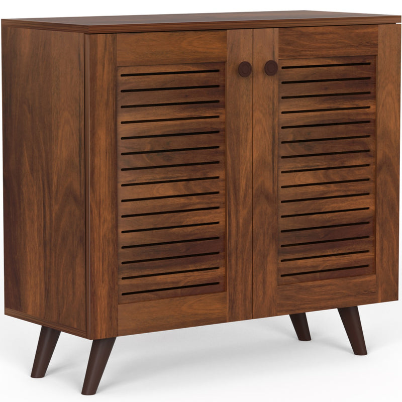 Carlem 2 Doors Shoe Rack Cabinet |Maple