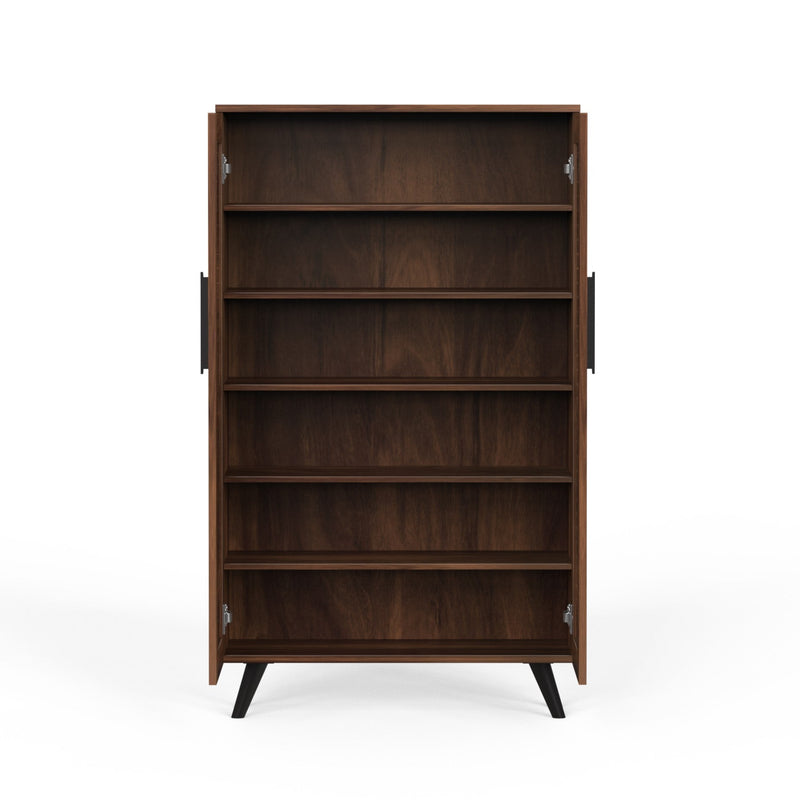 Carlem tall 2 doors shoe rack & cabinet (stores upto 24 pairs)