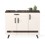 Kaspen Shoe Rack |Wenge & White