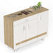 Kaspen Shoe Rack |European Oak & White