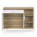Kaspen Shoe Rack |European Oak & White