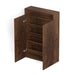 Whartin Shoe Rack |Brown Maple