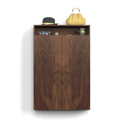 Whartin Shoe Rack |Brown Maple