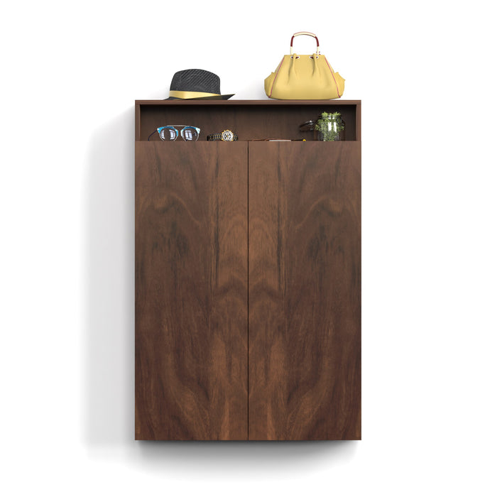 Whartin Shoe Rack |Brown Maple