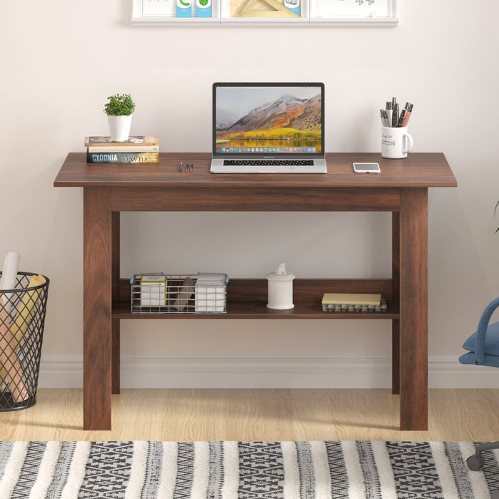 Efflino Study Table |Maple