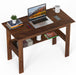 Efflino Study Table |Maple