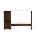 Mallium Study Table - Without Keyborad Slider |Maple & White