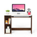 Mallium Study Table |Maple & White