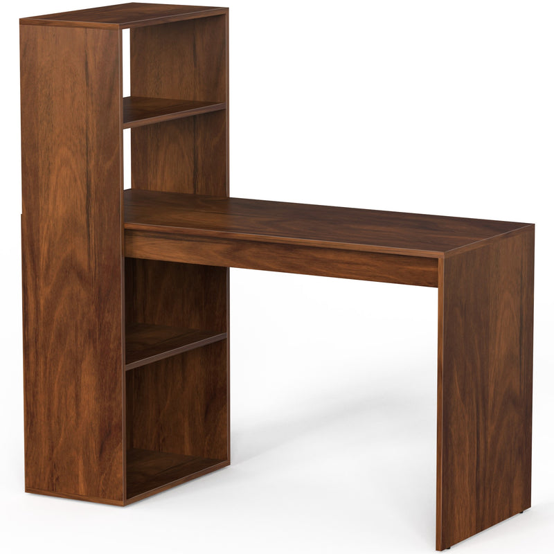 Radisso Study and Computer Table for Home or Office (Brown Maple)