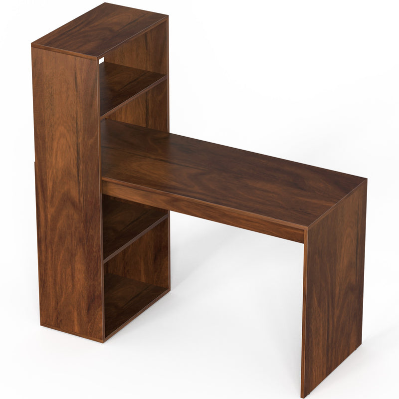 Radisso Study and Computer Table for Home or Office (Brown Maple)