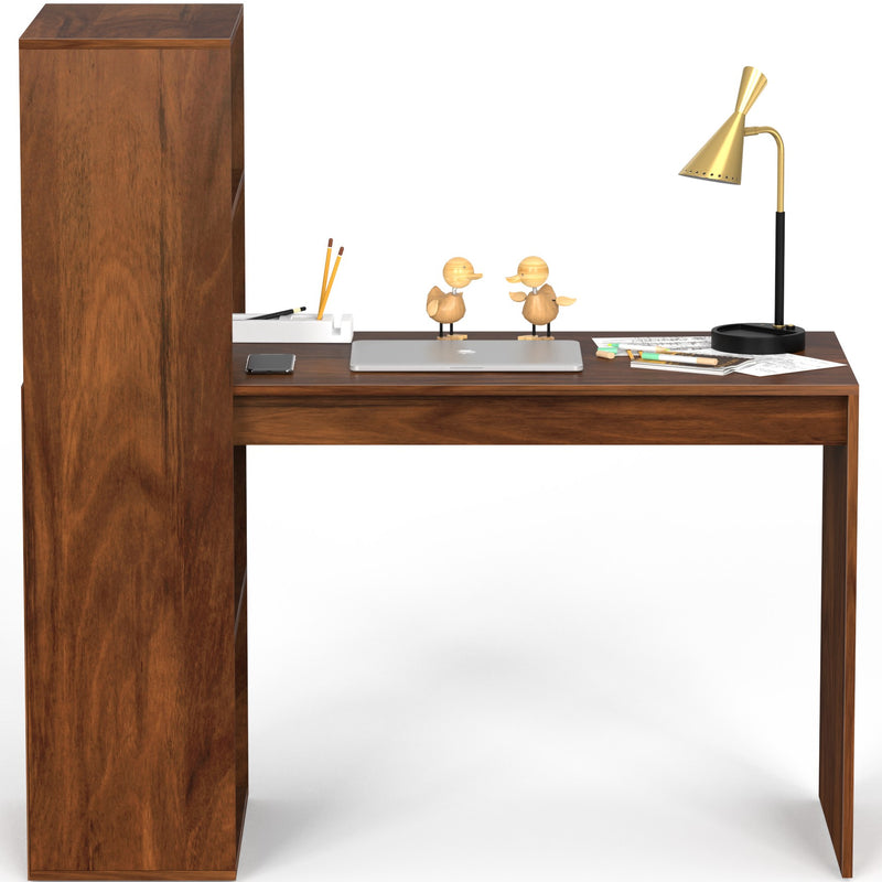 Radisso Study and Computer Table for Home or Office (Brown Maple)