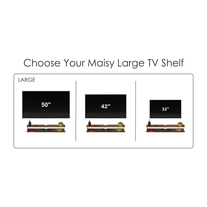 Maisy Set-top Box Large |Maple & White