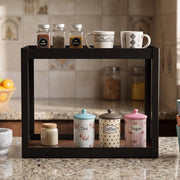 Spyro Metal Spice Rack |Maple