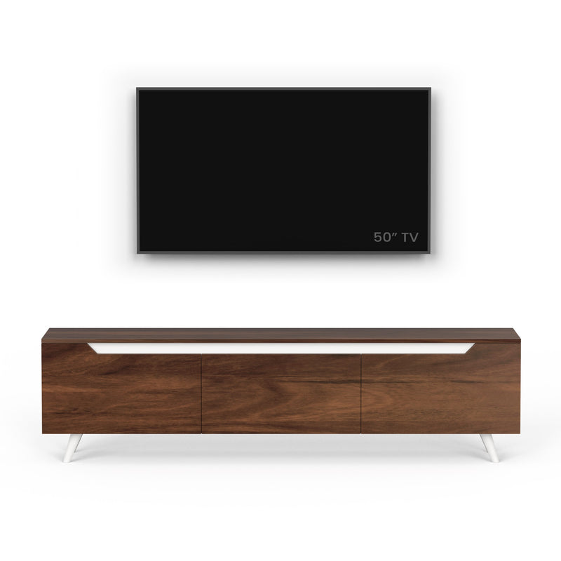 Blesky TV Unit & Cabinet Ideal for TV Upto 65” (Brown Maple - DIY)