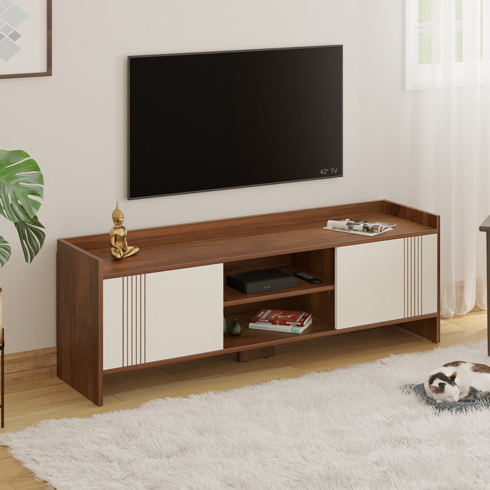 Charley Tv unit ( Maple & White)