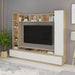 Fenily TV Unit |European Oak & White