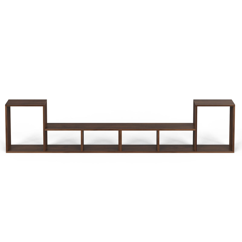 Petel TV Entertainment Unit & Storage Unit (Brown Maple)