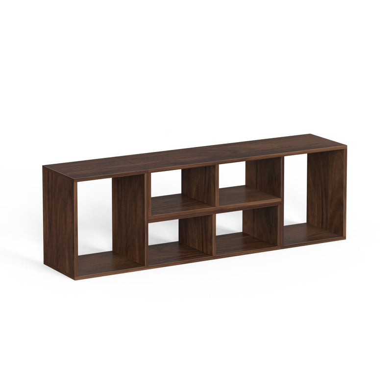 Petel TV Entertainment Unit & Storage Unit (Brown Maple)