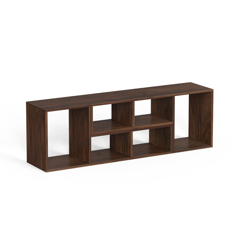 Petel TV Entertainment Unit & Storage Unit (Brown Maple)