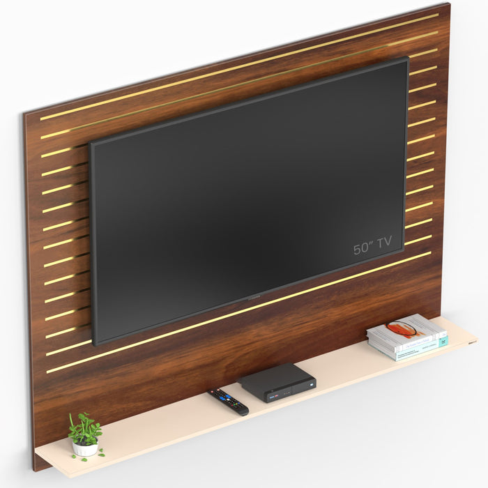 Reyloye TV Unit,Ideal for up to 55" |Maple