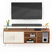 Skiddo TV Unit, Ideal for 55" |Walnut