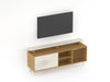 Skiddo TV Unit, Ideal for 55" |Teak