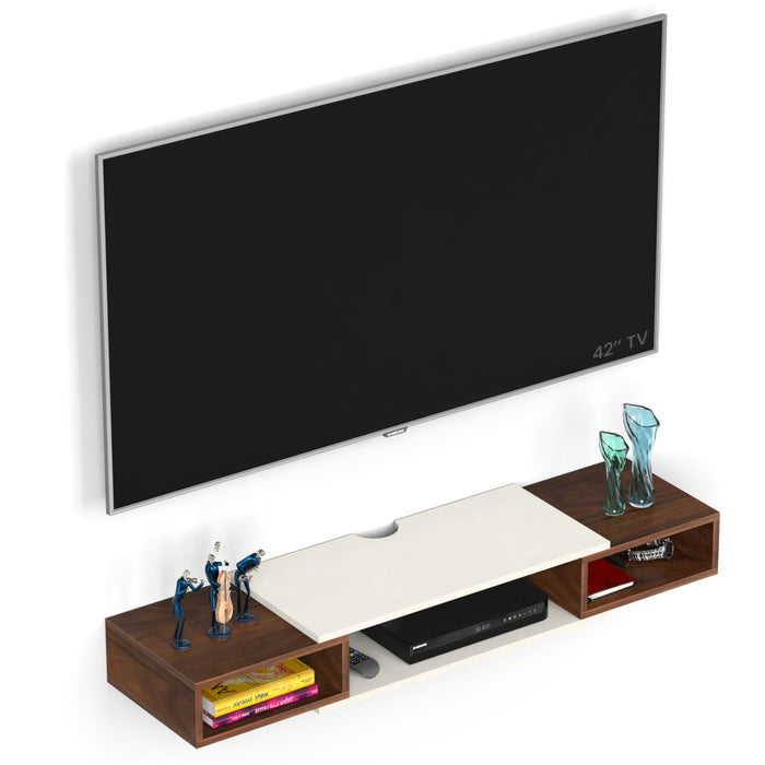 Toska Slim Set Top Box Standard |Maple & Frosty White