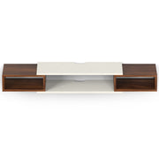 Toska Slim Set Top Box Standard |Maple & Frosty White