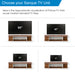 Sanque TV Unit (Premyrr range, Standard) |Walnut