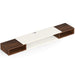Toska Slim Set Top Box - Large |Maple & Frosty White