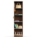 Andrie Single Door Wardrobe |Maple