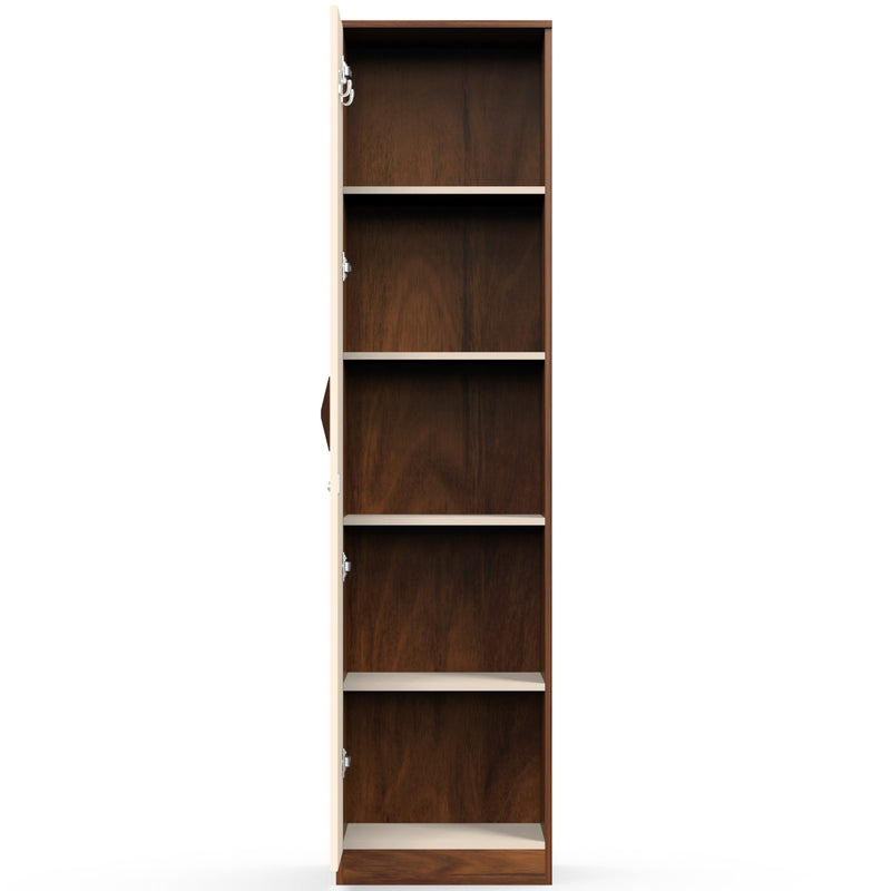 Andrie Single Door Wardrobe |Maple