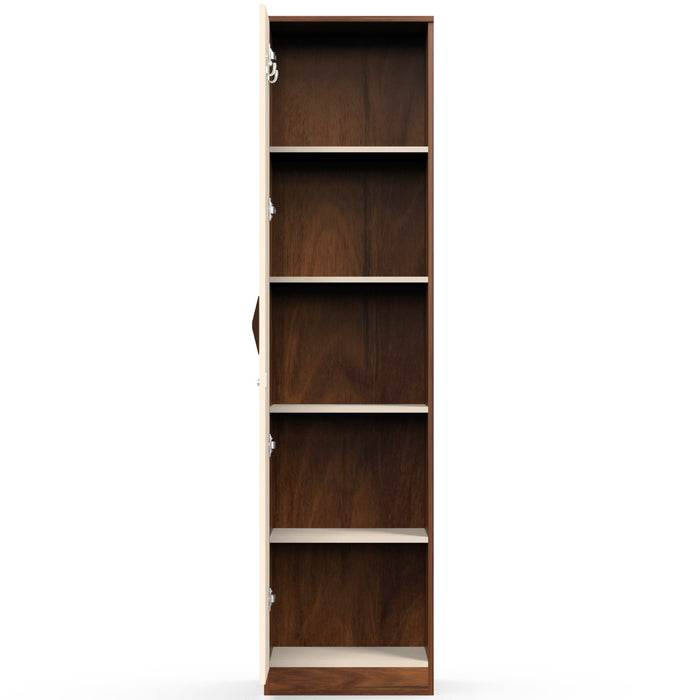 Andrie Single Door Wardrobe |Maple