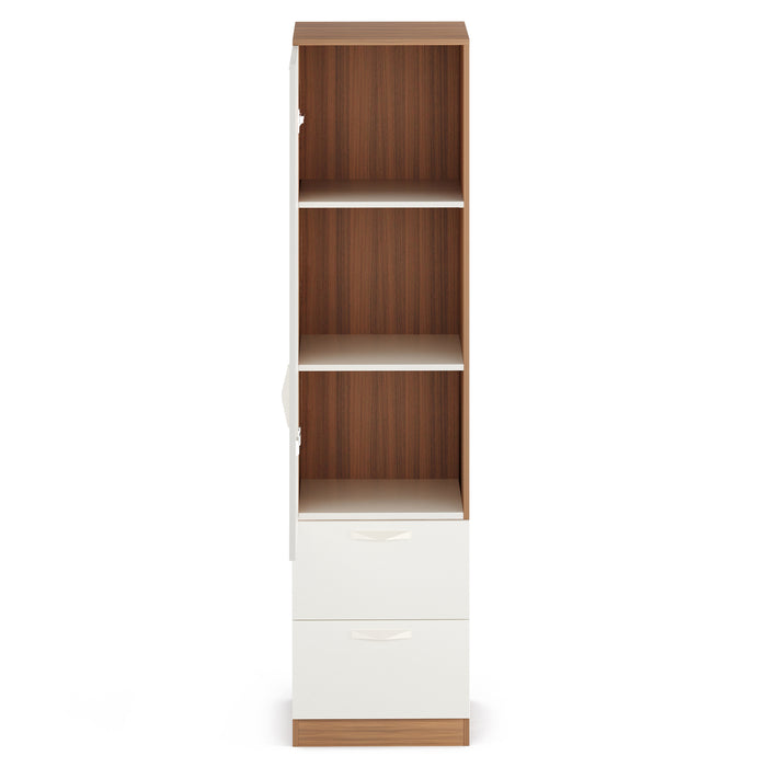 Andrie  Single Door Wardrobe with Two Drawer