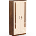 Andrie 2 Door Wardrobe with Drawer |Maple & White