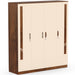 Andrie 4 Door Wardrobe with Drawer |Maple & White