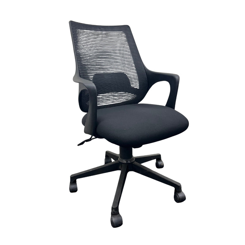 Zylo office study chair for home and study (Black)