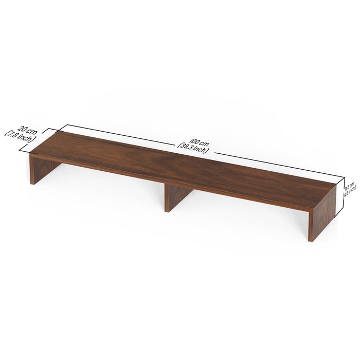 Norel monitor stand for desk |Large