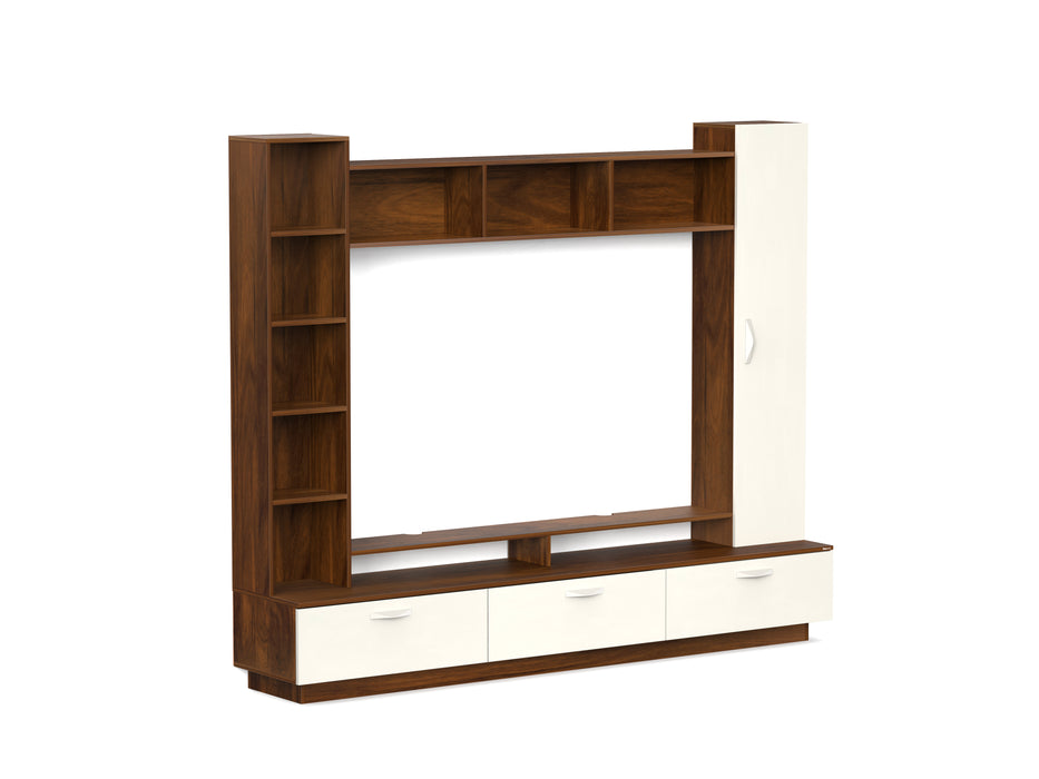 Fenily TV Unit |Brown Maple & Beige