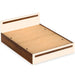 Maltein Queen Size Bed |Brown Maple & Beige